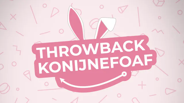 Throwback Konijnefoaf logo