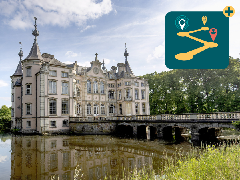 Kasteel van Poeke in de Erfgoedapp