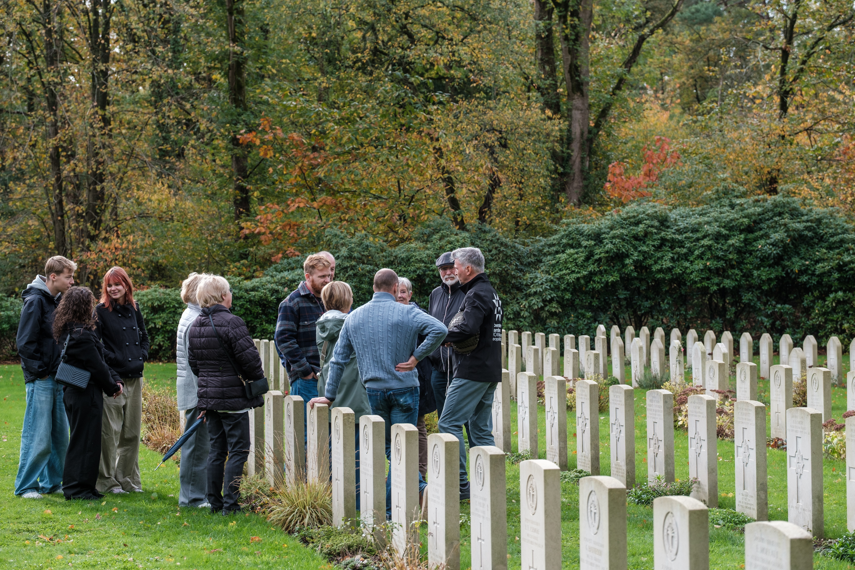 Gegidste rondleiding op de Britse oorlogsbegraafplaats Leopoldsburg