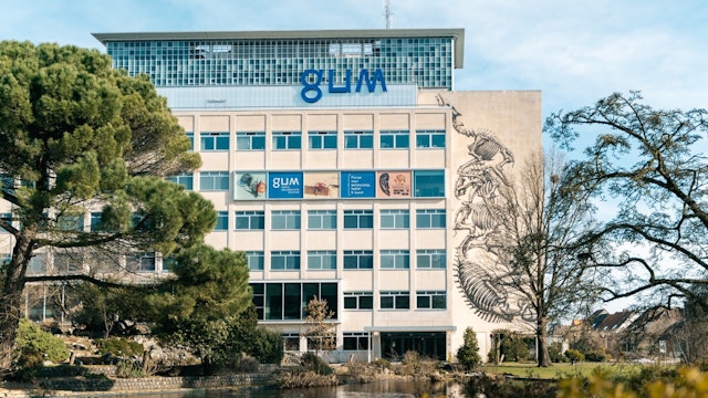 De voorgevel van het GUM - Gents Universiteitsmuseum