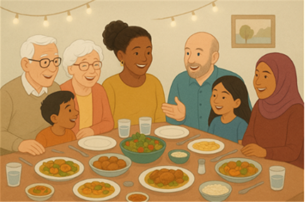 De buurttafel met Turkan