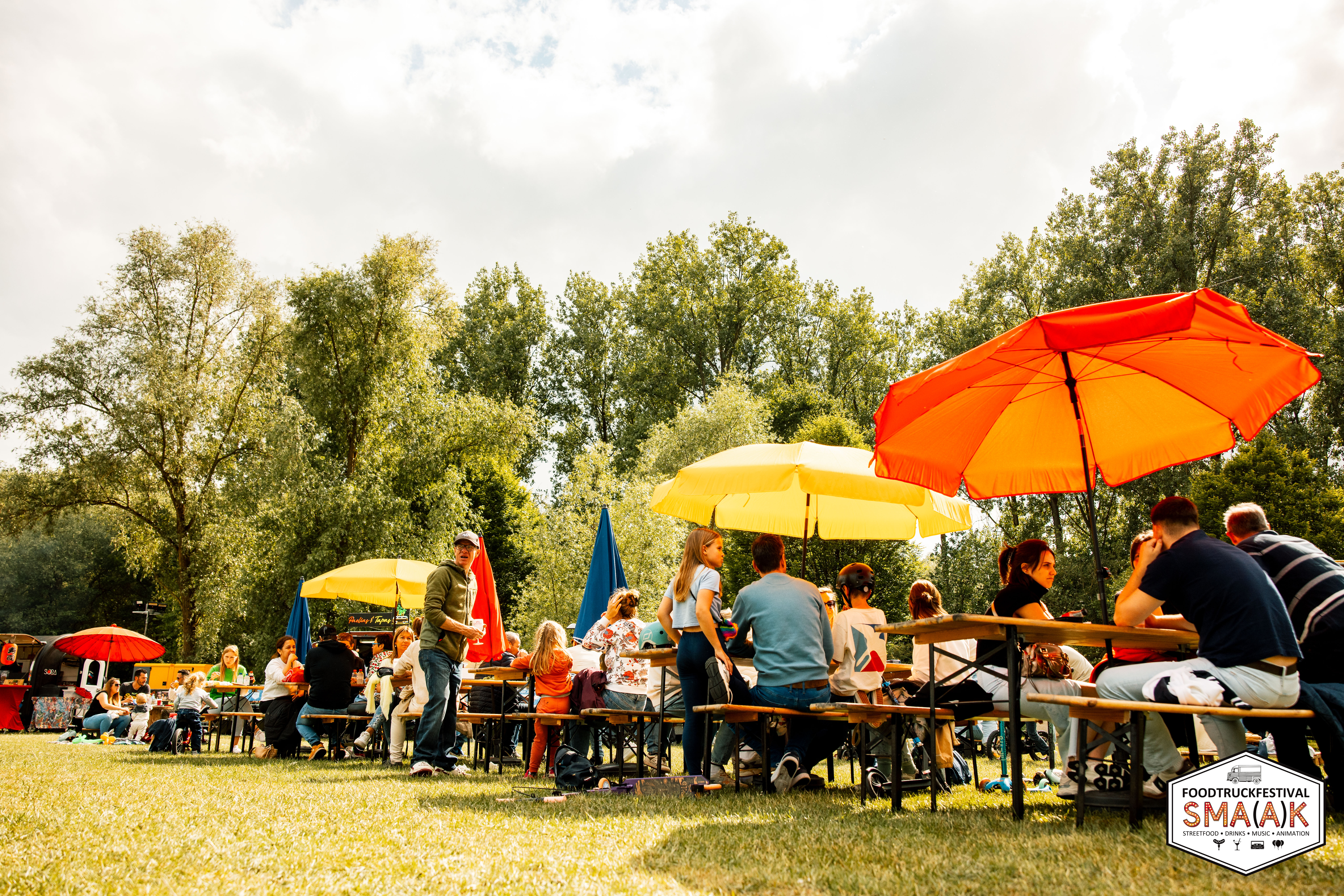 Foodtruckfestival SMA(A)K in domein De Gavers in Geraardsbergen