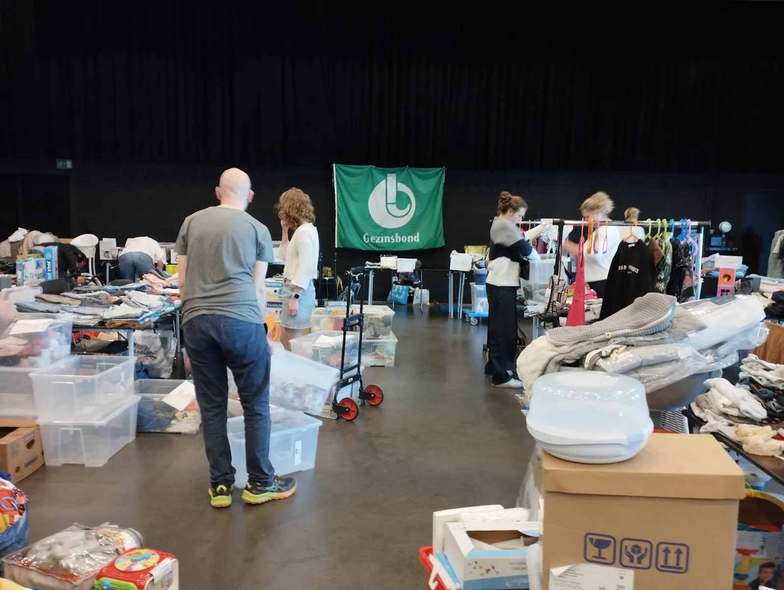 Tweedehandsbeurs Gezinsbond Staden