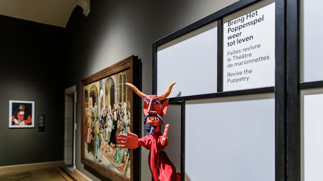 Poppenkast bij 'Het Poppenspel'