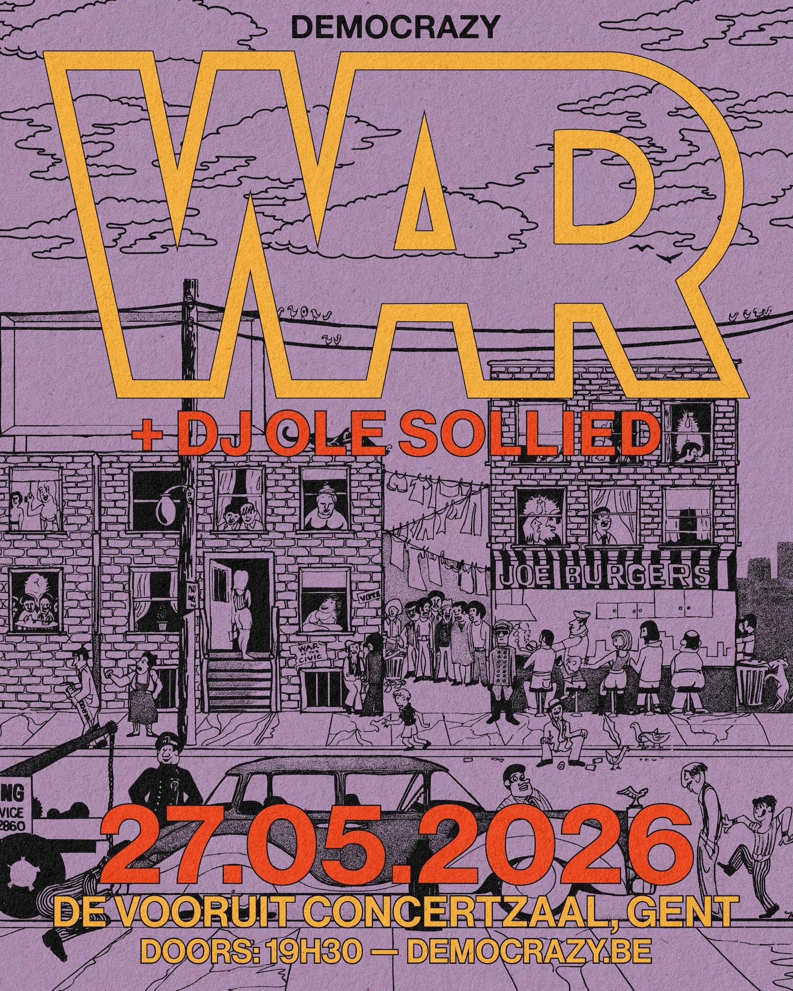 Een levende legende op ons podium, en muziek die niets van haar glans verloren is: WAR.