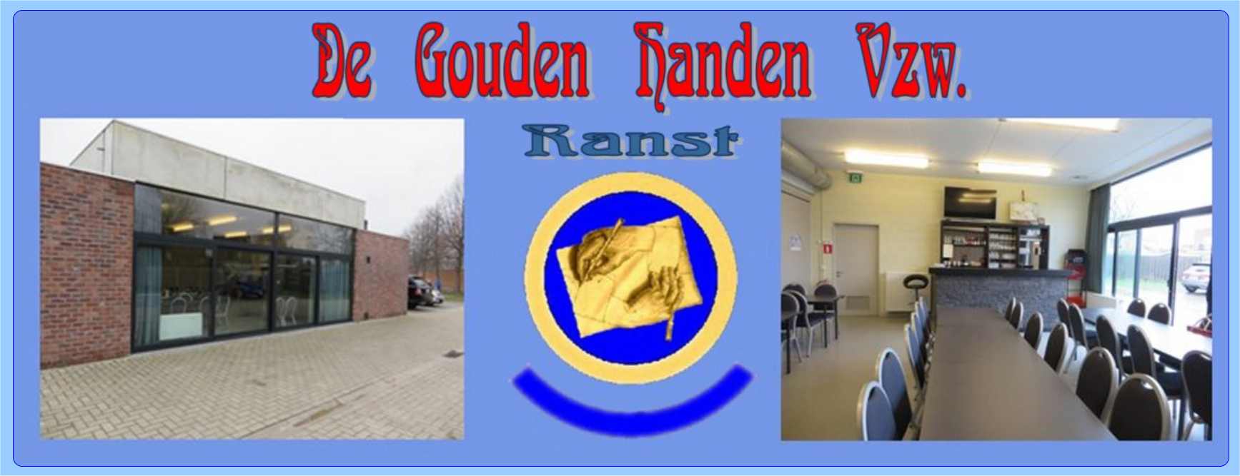 De Gouden Handen vzw. Ranst is er voor iedereen. Iedereen is welkom om deel te nemen. Heeft u een beetje vrije tijd die u zinvol wil invullen, dan kan U bij ons terecht voor heel wat workshops.