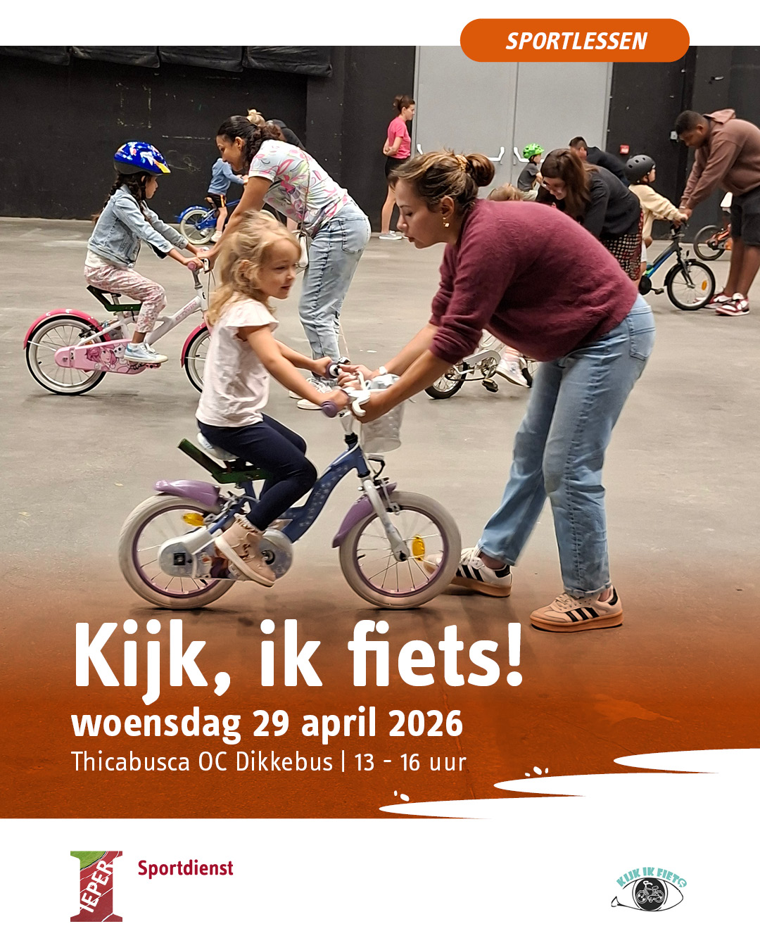 Kijk ik fiets!