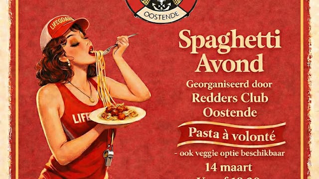 Poster spaghettiavond