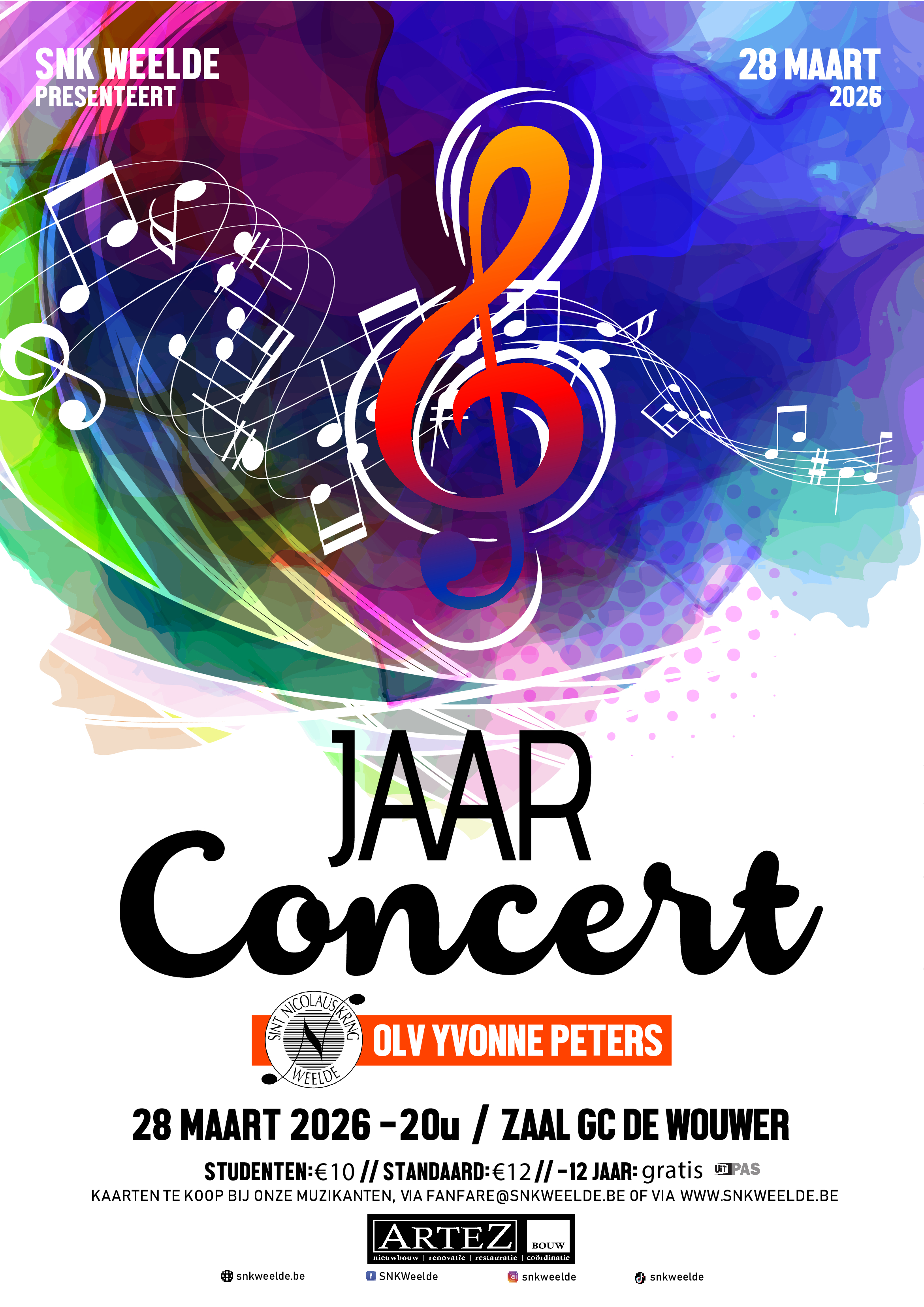 Affiche Jaarconcert SNK 2026