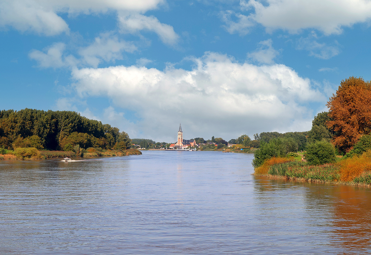 Scheldezicht op Sint Amands