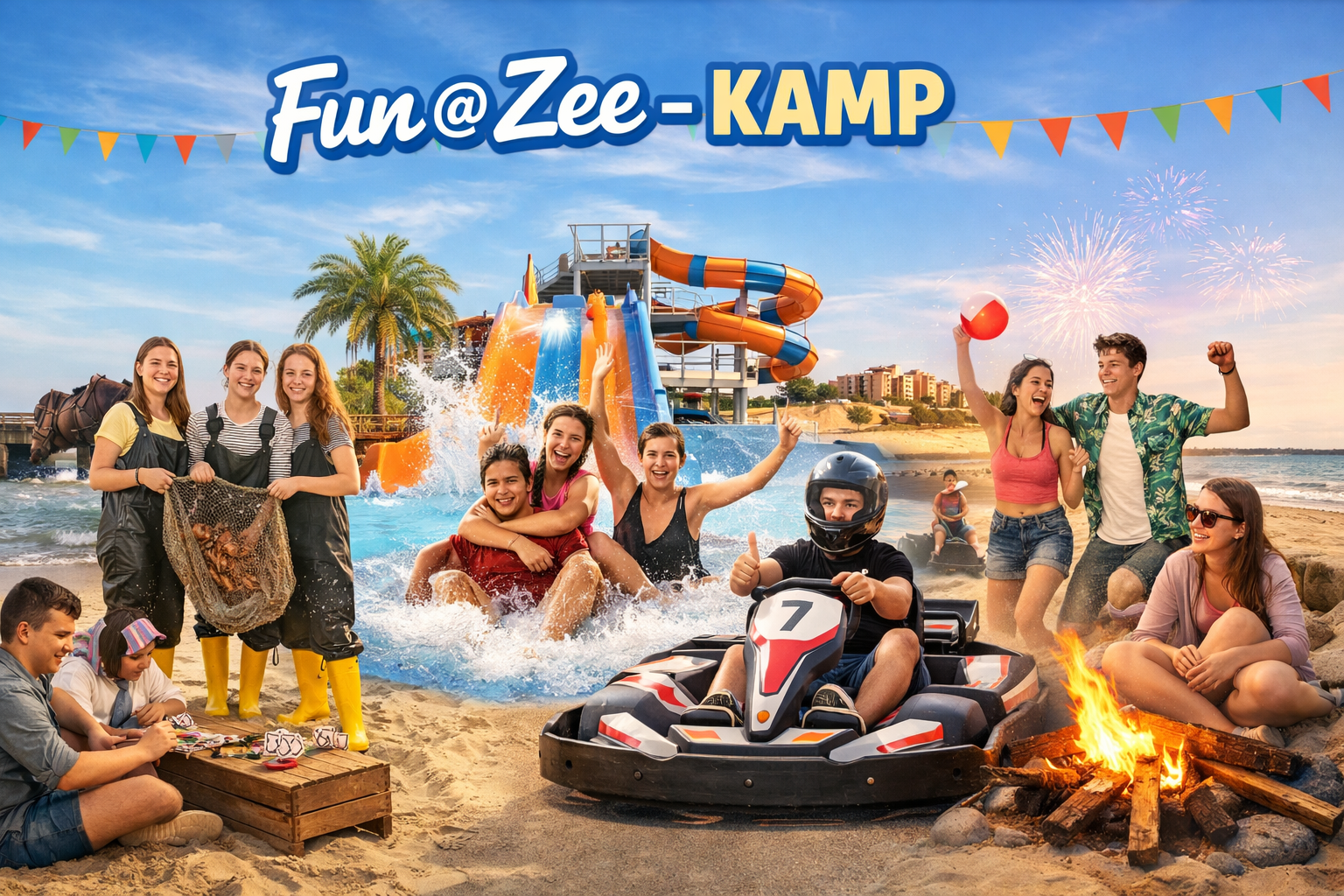 Activak jeugdvakanties – Fun aan zee