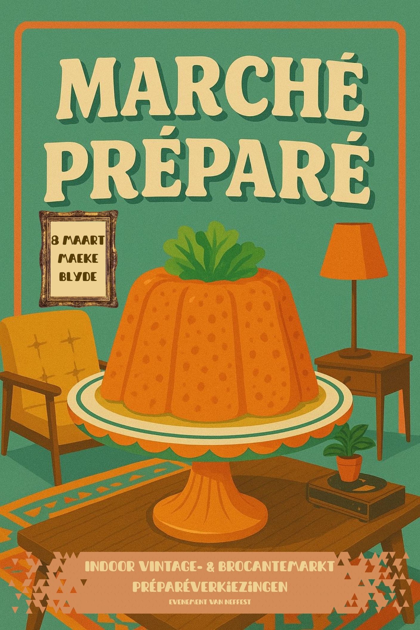 Marché Préparé zondag 8 maart