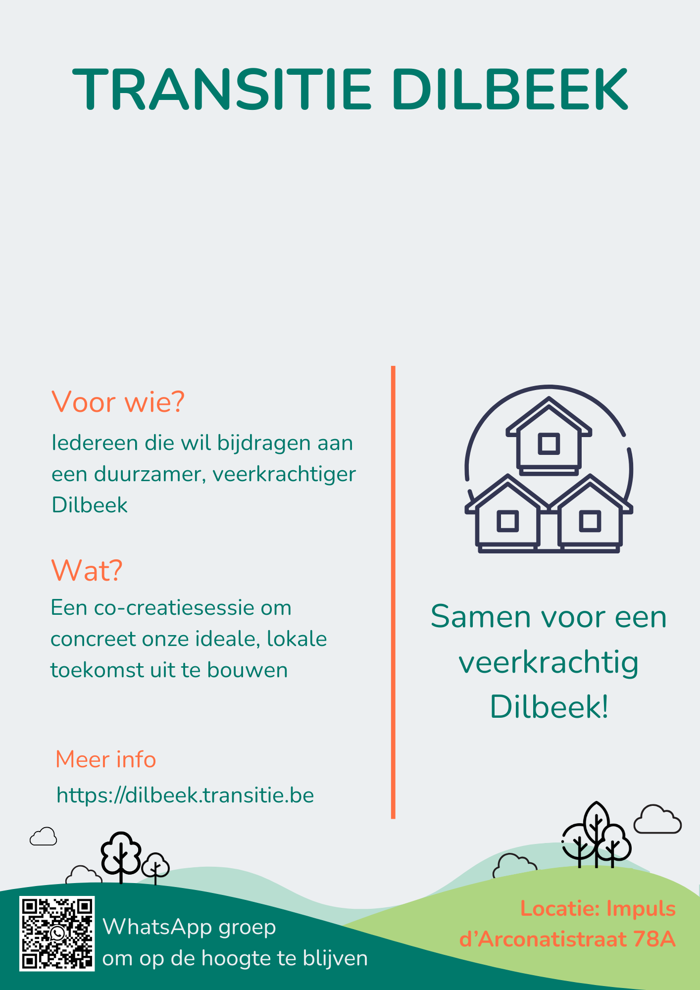 Transitie Dilbeek Algemene Poster