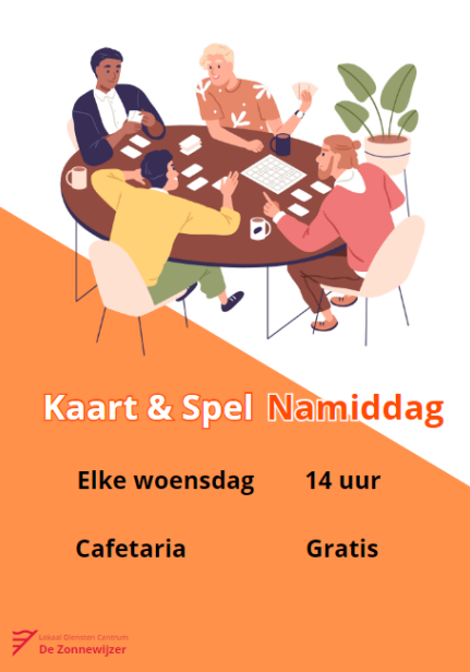 kaart en spel namiddag
