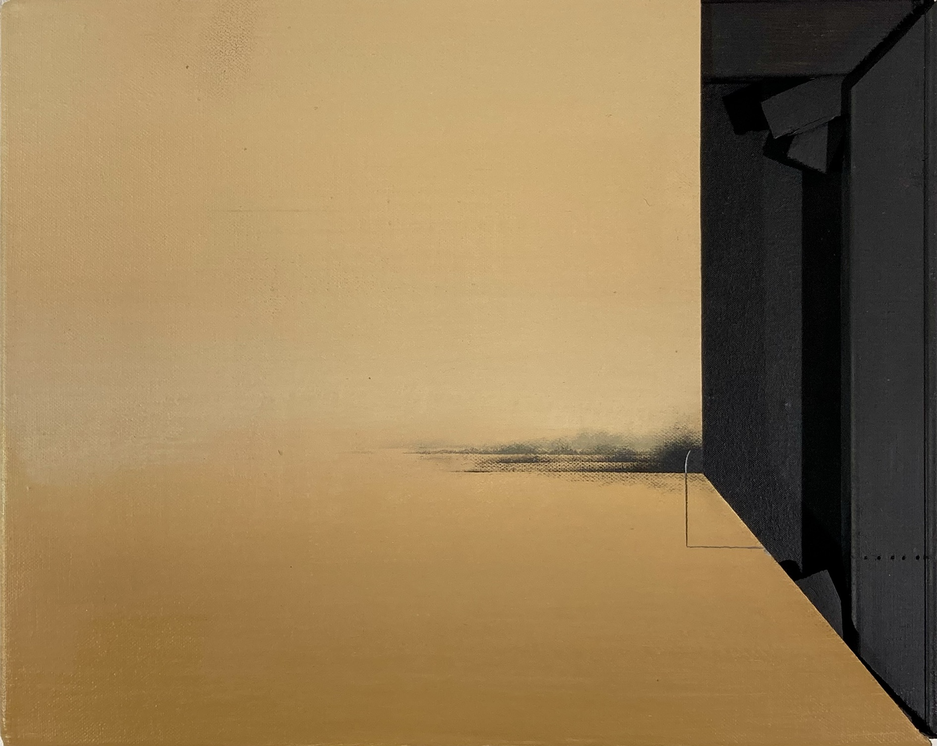 'Proprioceptie' acryl op doek - 2025 -32x40 cm