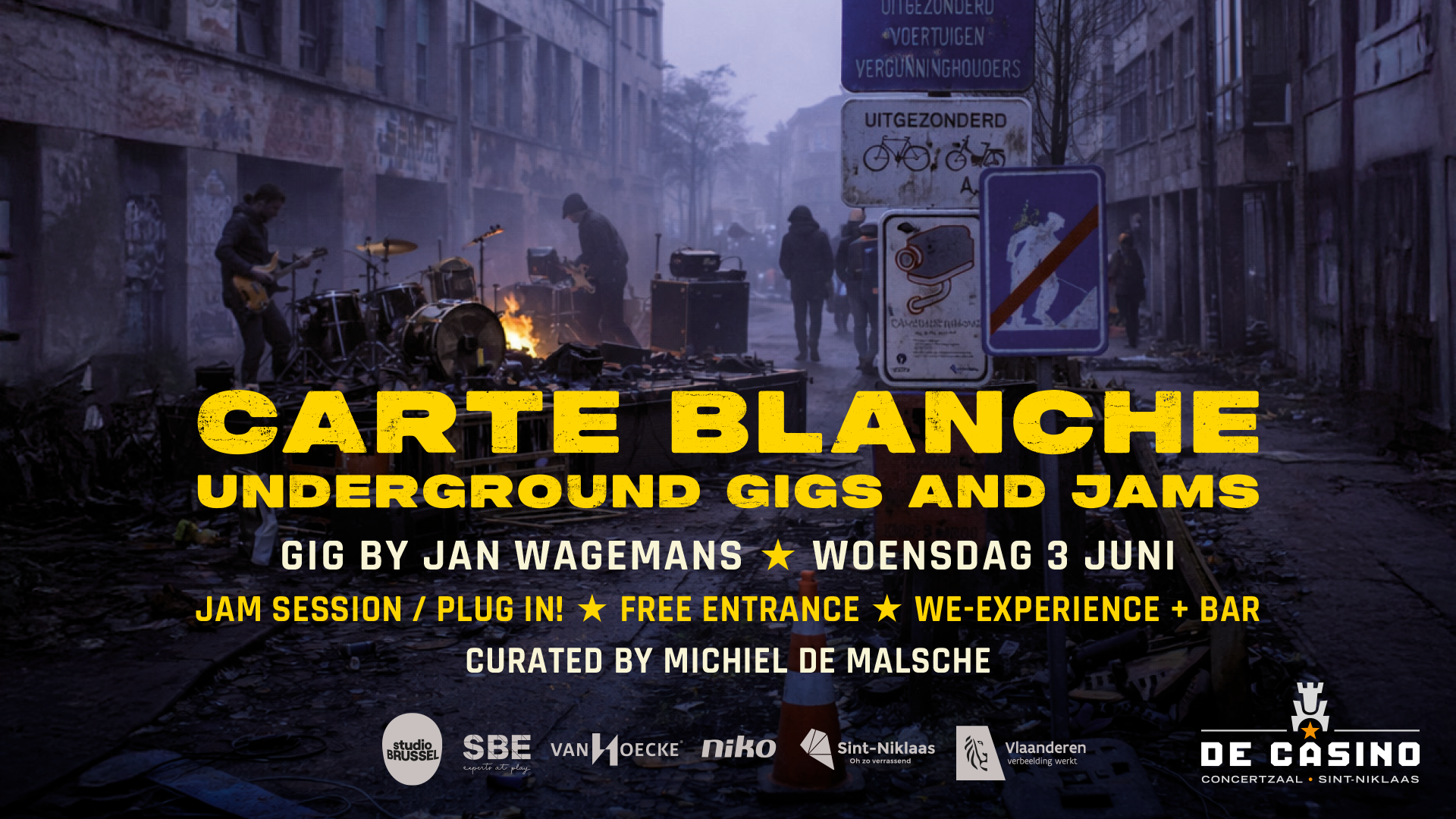 Underground Gigs & Jams / Plug in & Play!