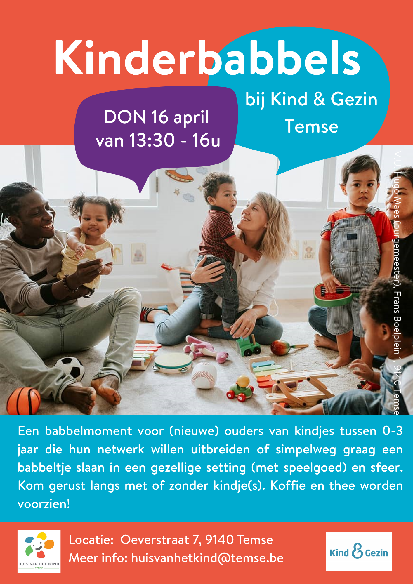 Kinderbabbels bij Kind en Gezin Temse