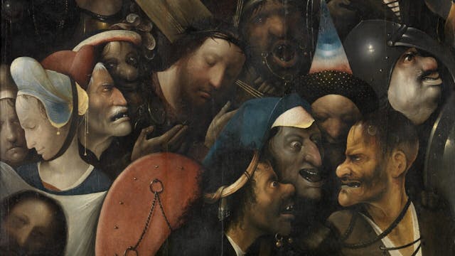 Jheronimus Bosch, 'De kruisdraging', ca. 1510–1516, MSK Gent