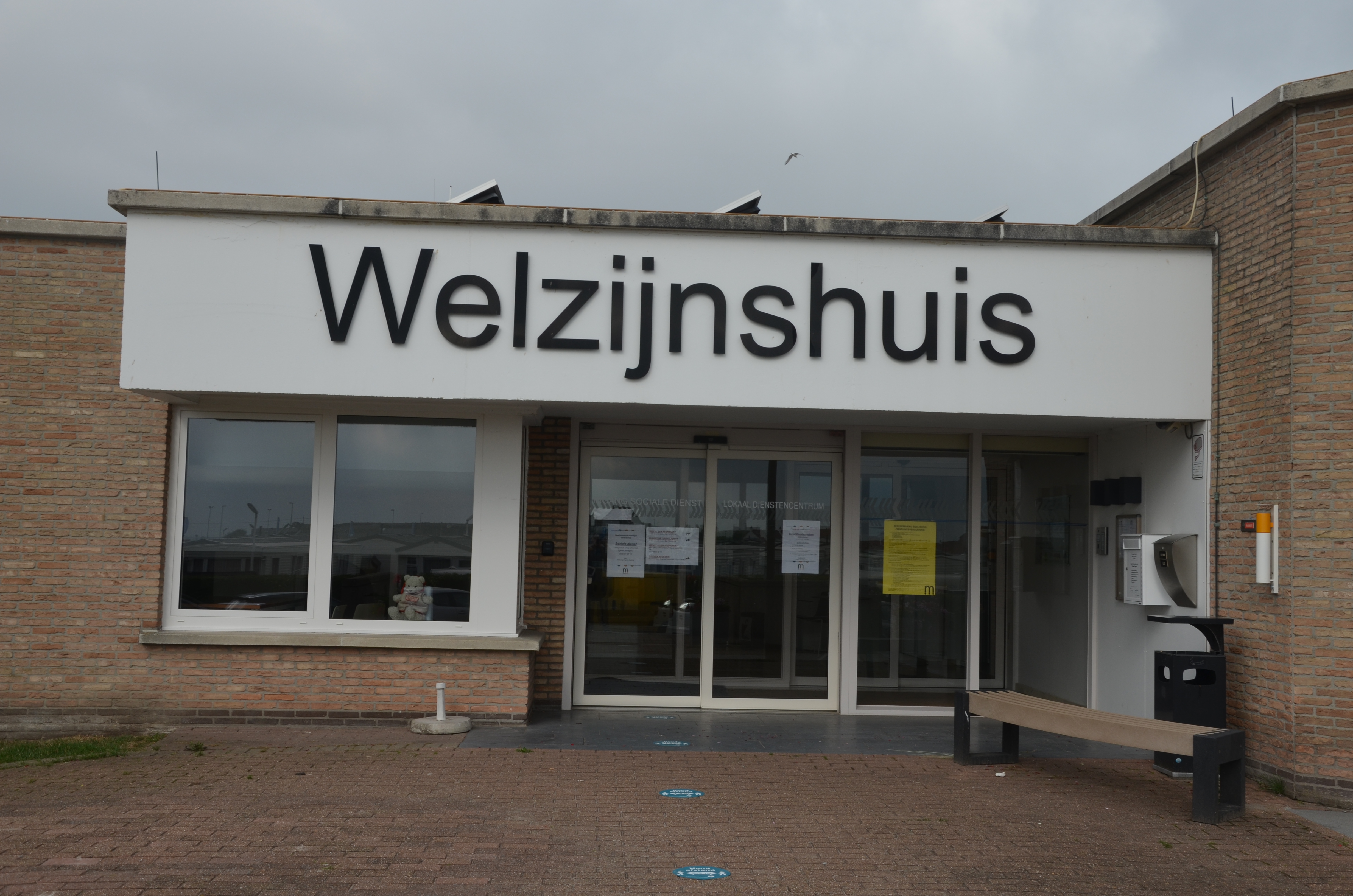 Ingang welzijnshuis Middelkerke