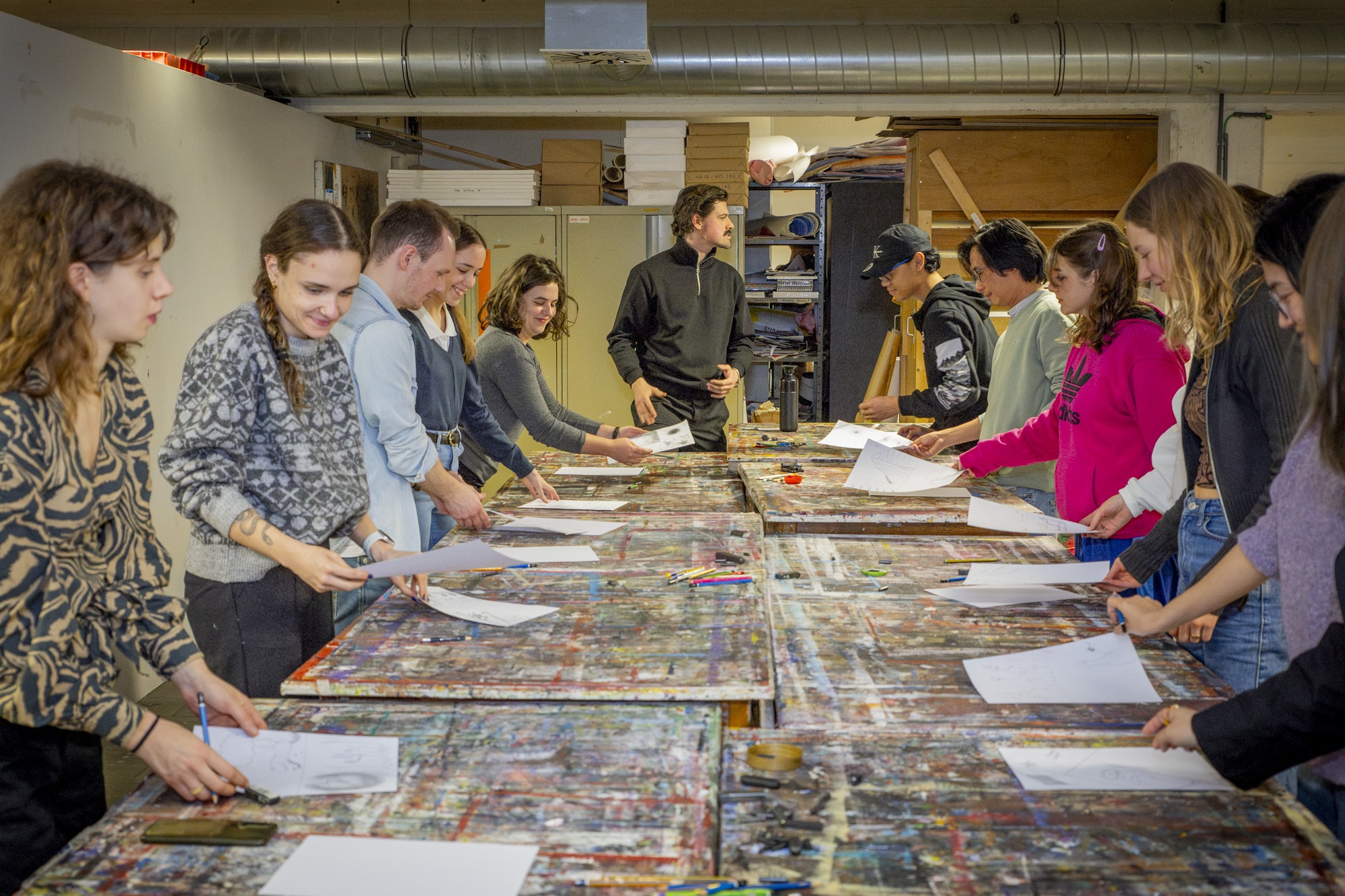 Flux atelier: druktechnieken (18-26 jaar)