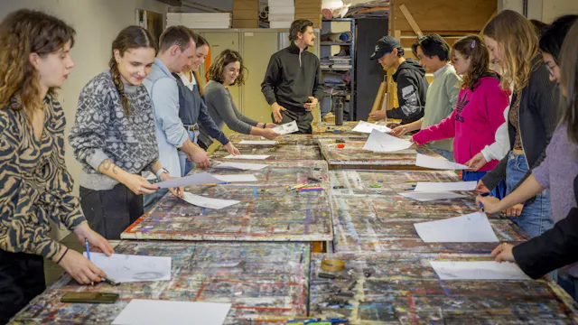 Flux atelier: druktechnieken (18-26 jaar)