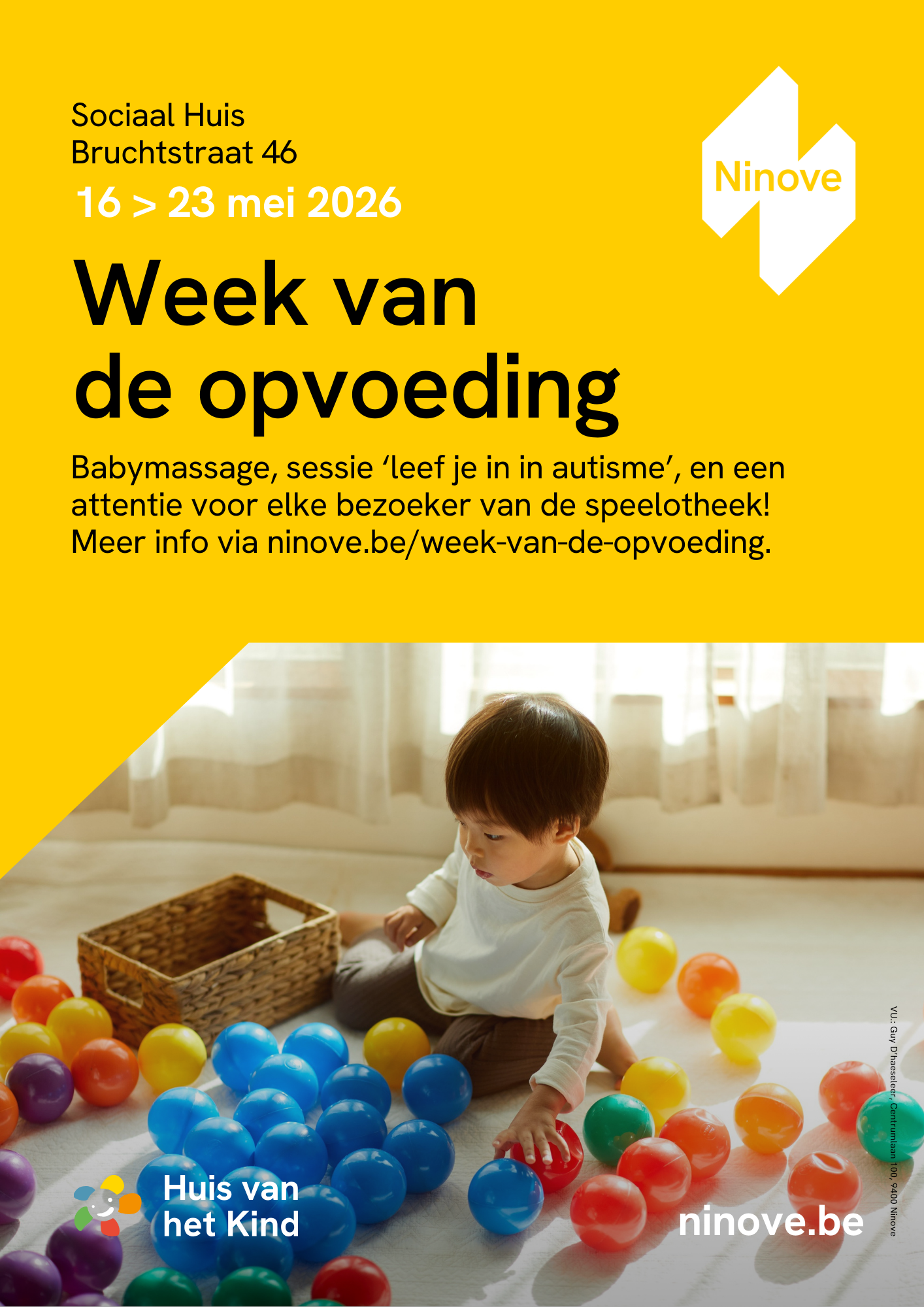 Week van de Opvoeding 2026 Ninove