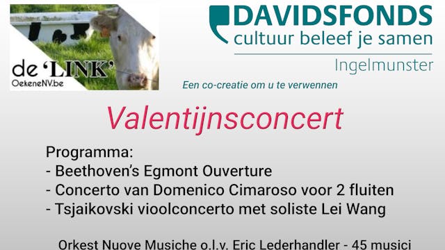 Valentijnsconcert - Tsjaikovski concert