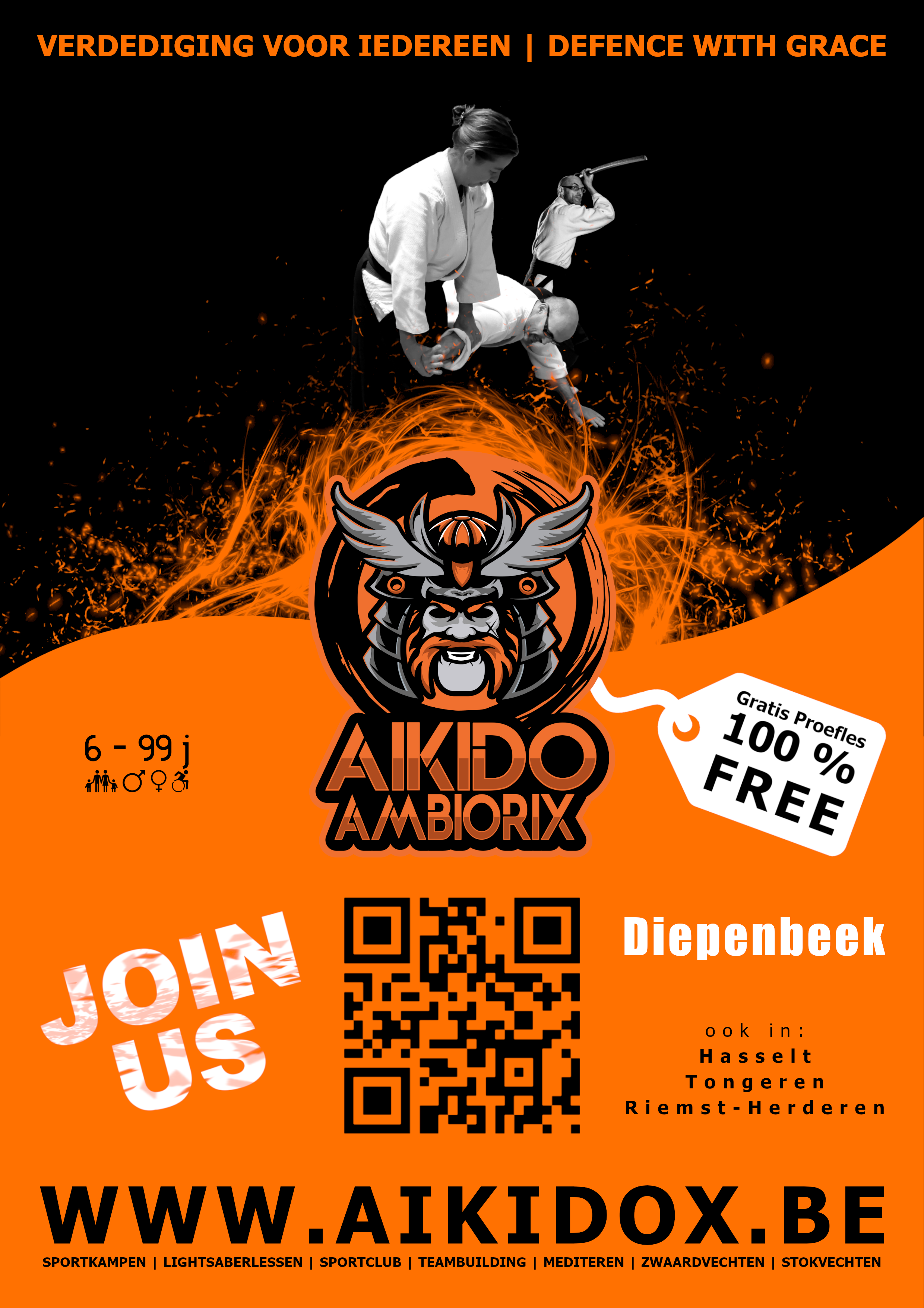 Aikido Kids Zelfverdediging Diepenbeek '25-'26