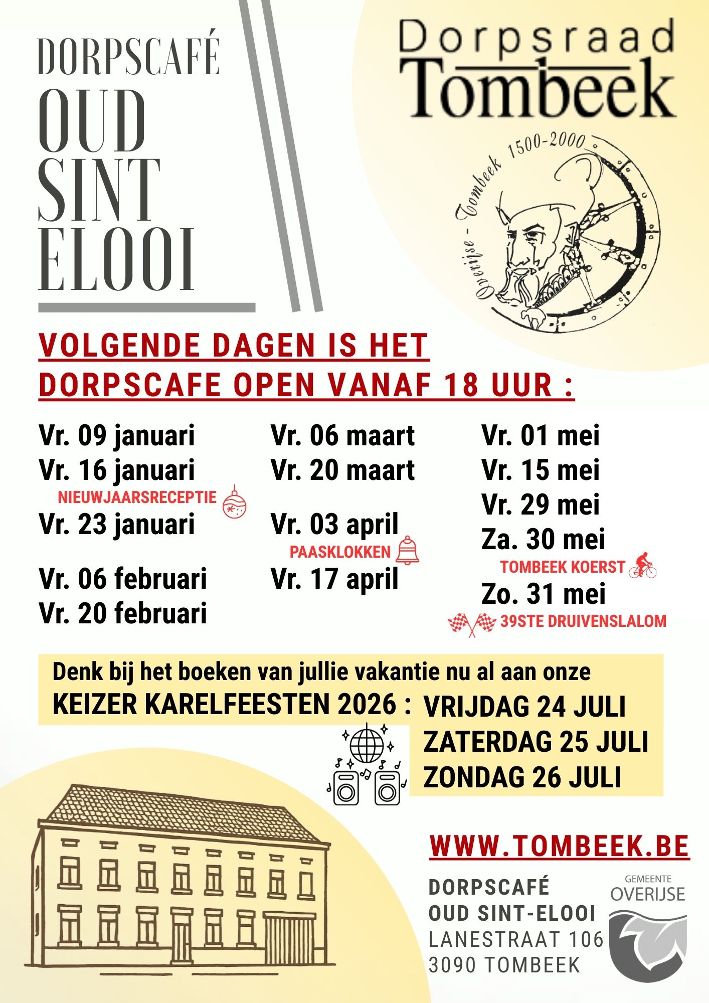 flyer café voorjaar