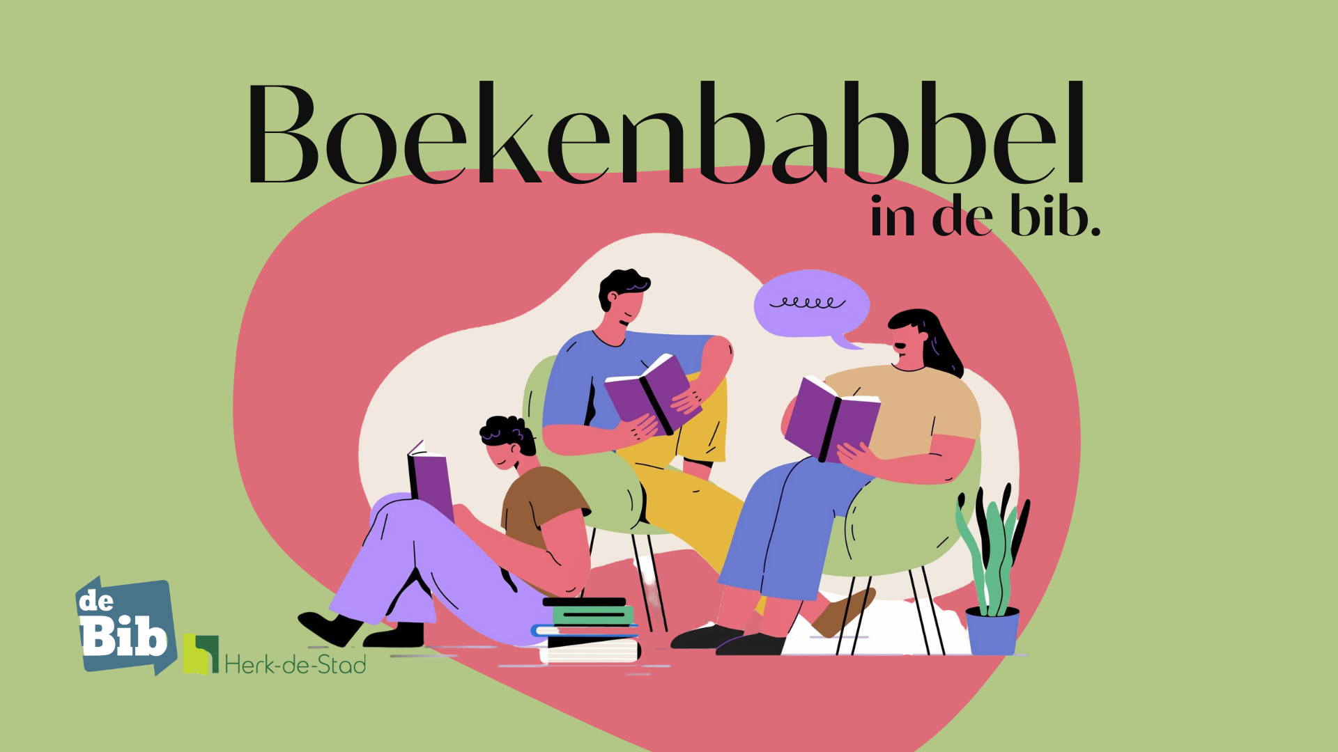 Boekenbabbel in de bib