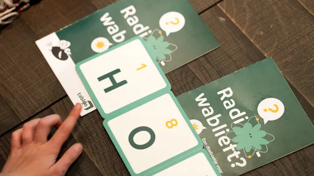 Doe-boekje Radio-wablieft in Tabloo