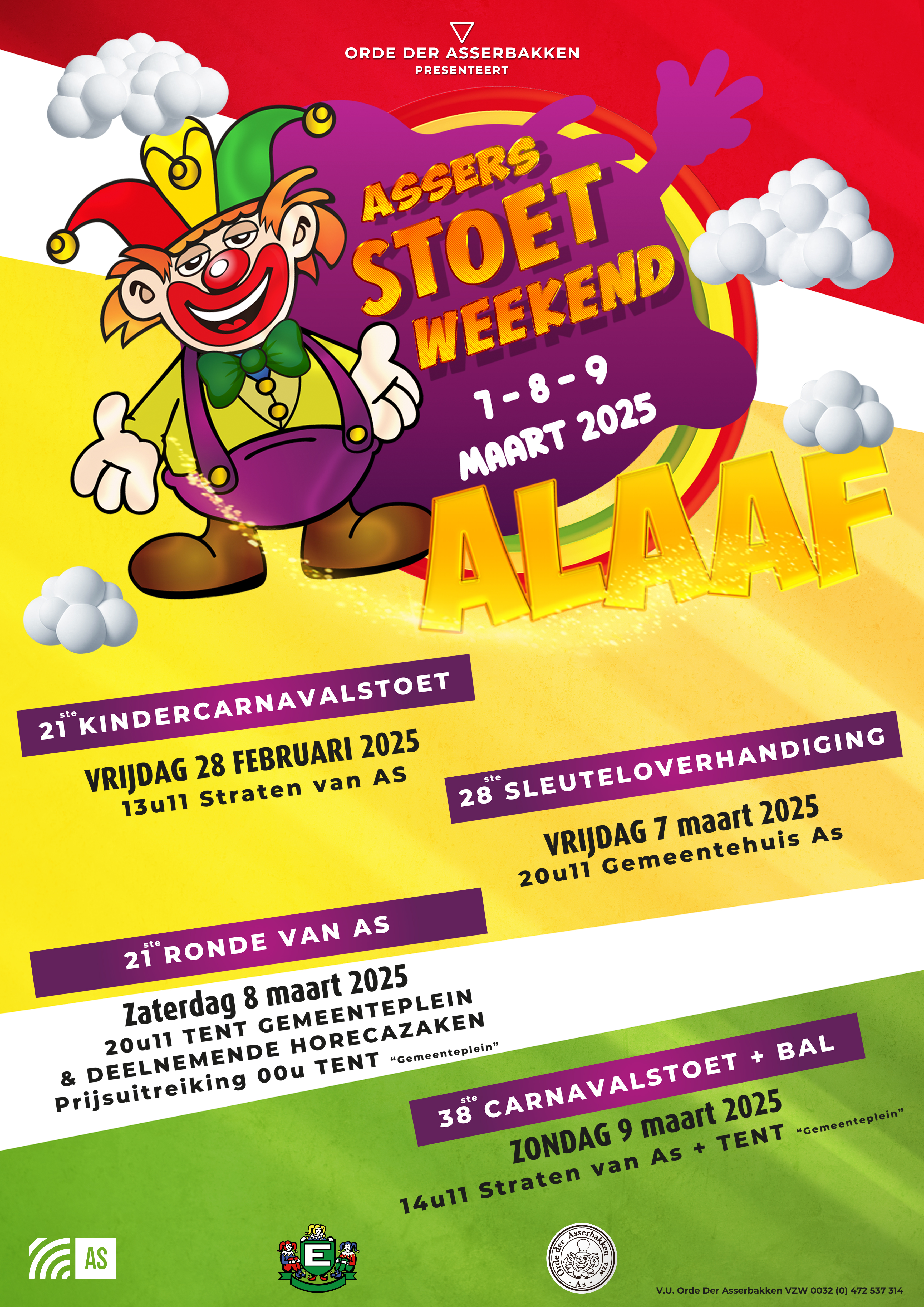 Affiche stoetweekend 2025