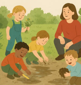 knutsel-buitenspeeldagen (5 - 8 jaar)