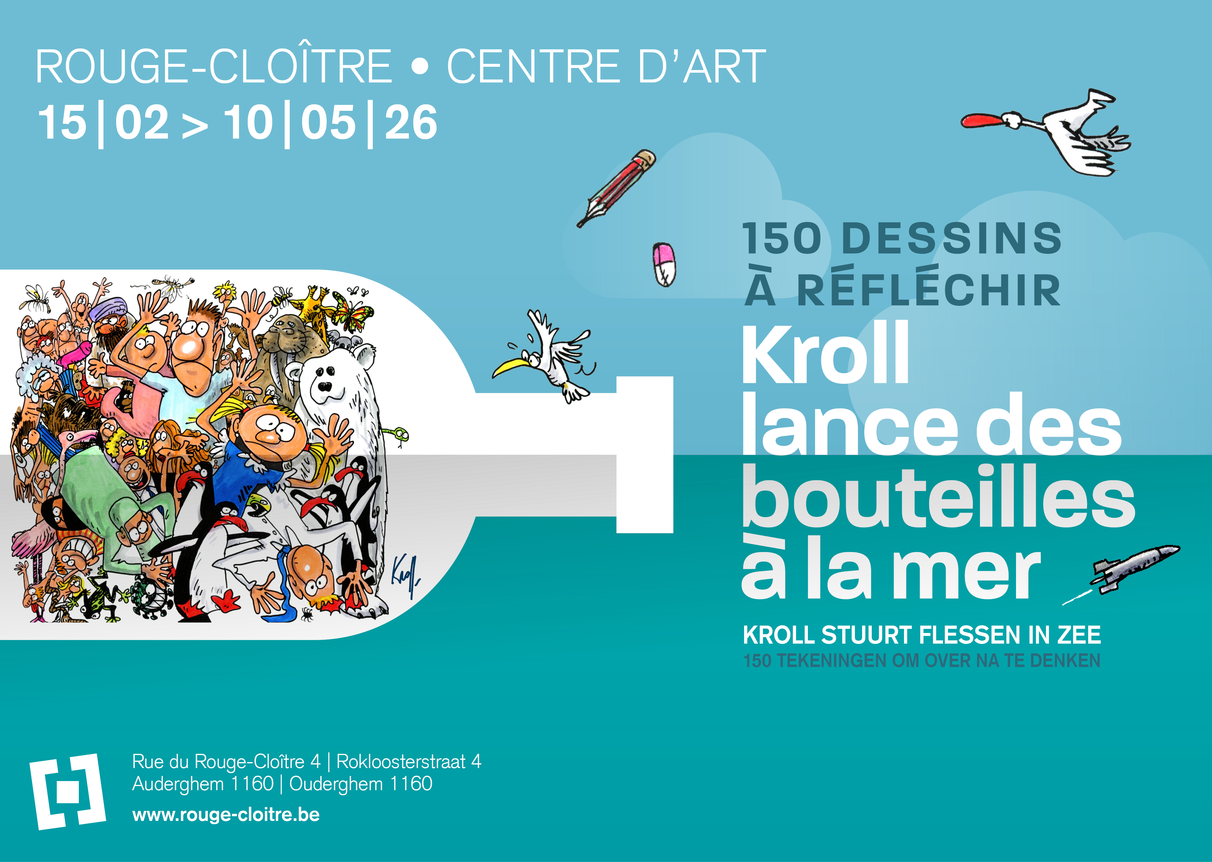 Kroll lance des bouteilles à la mer