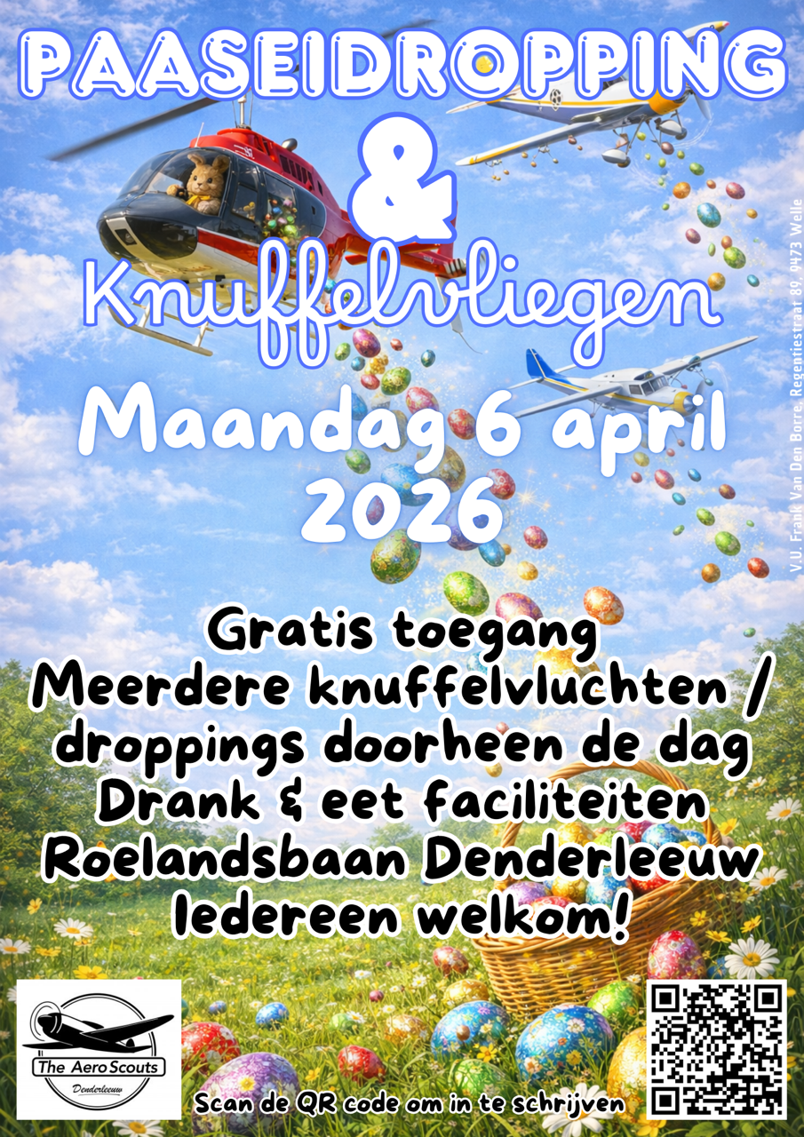 Paaseidropping & Knuffelvliegen