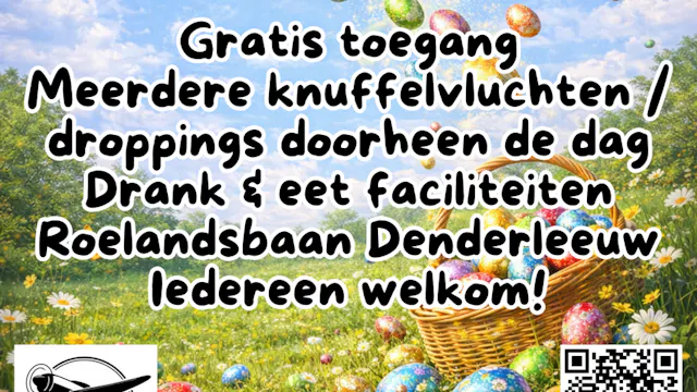 Paaseidropping & Knuffelvliegen