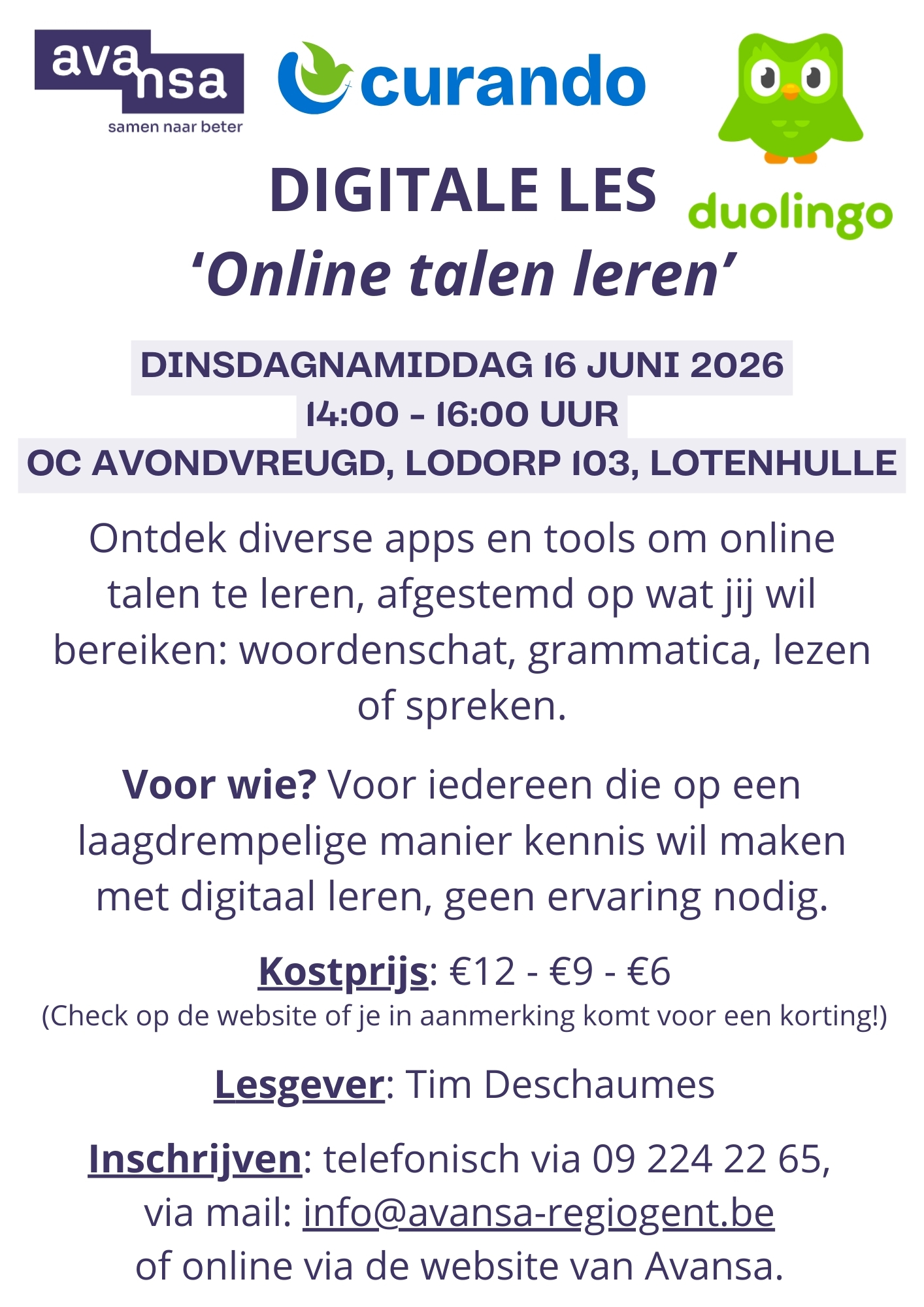 Digistatie "Online talen leren"