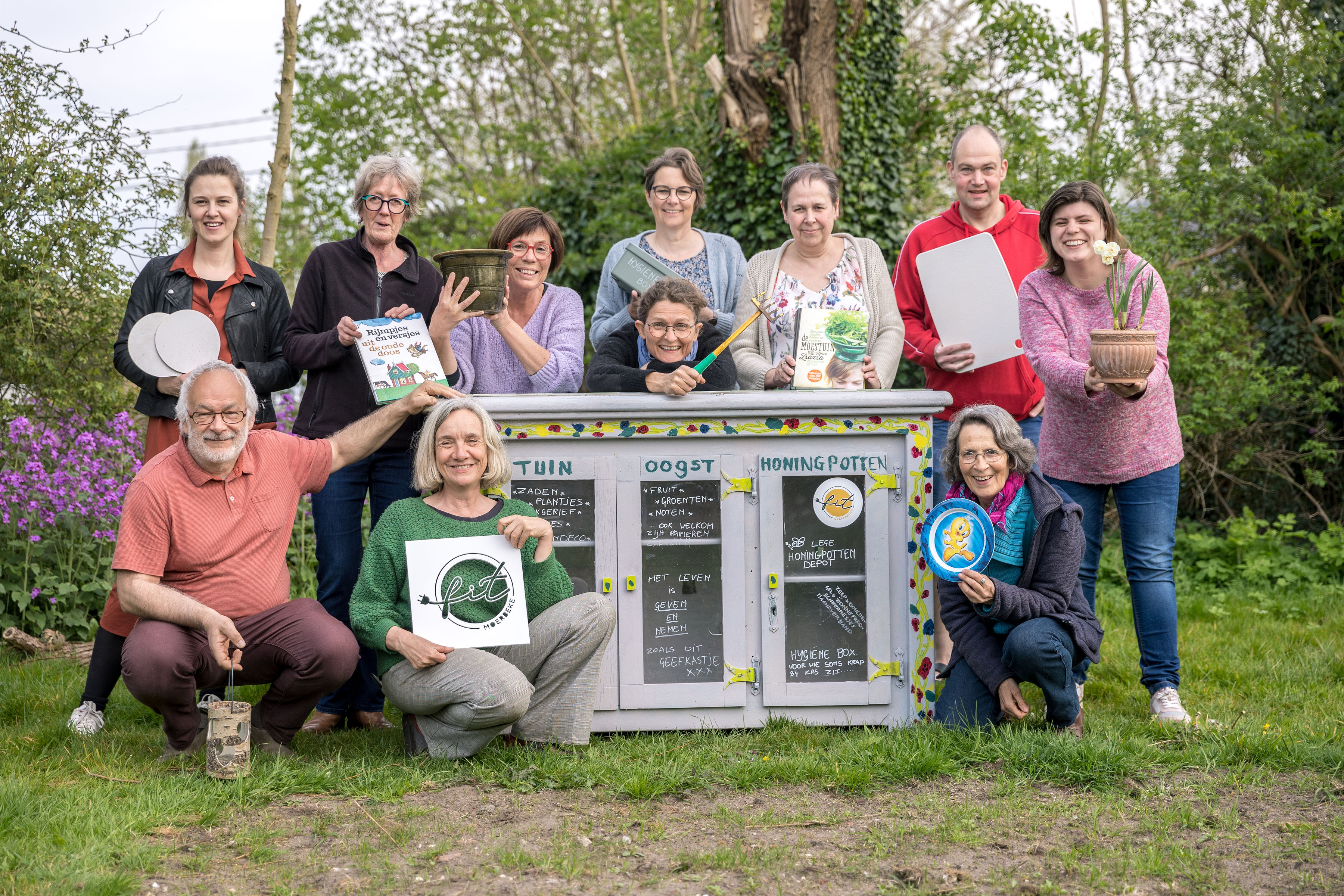 Geefkastjes verkennen in Moerbeke