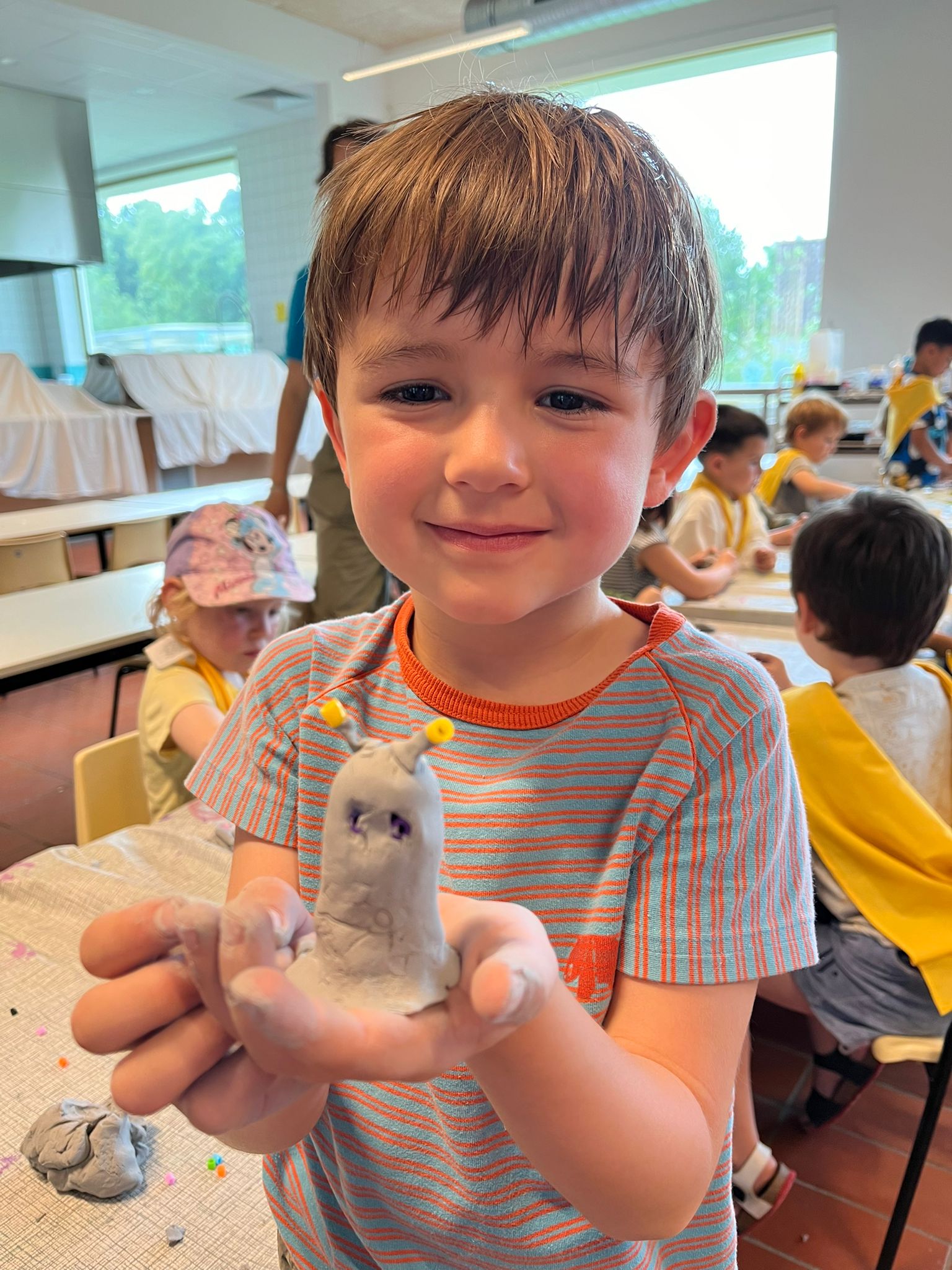 Knutselkamp: Ruimte (kleuter) - Parochie Oude Bareel - Sint-Amandsberg