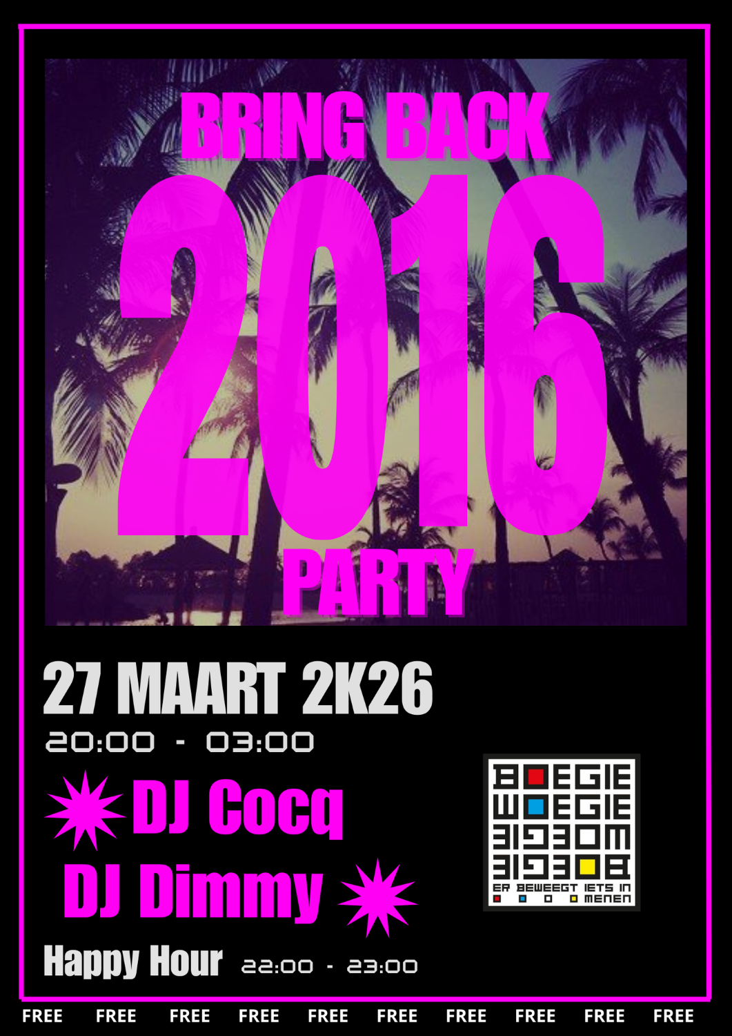 BRING BACK 2016 PARTY