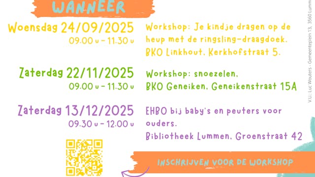 Baby- en peutercafé