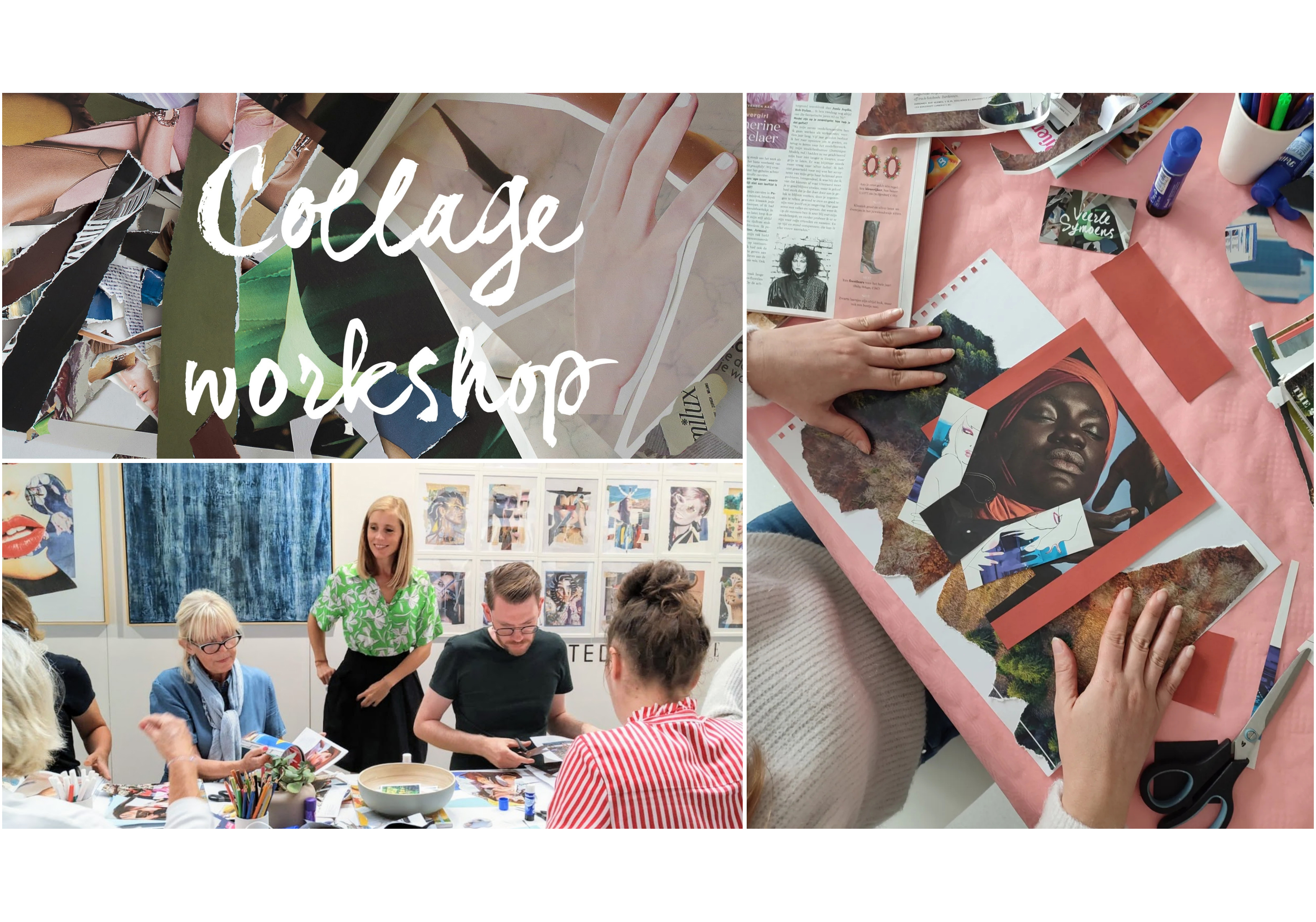 Collageworkshop Veerle Symoens SMAK Gent