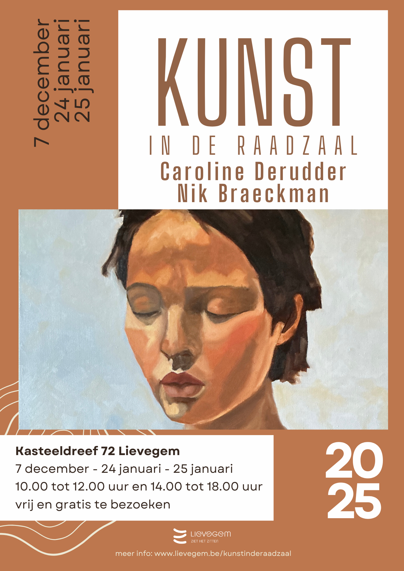 Caroline Derudder en Nik Braeckman - Kunst in de raadzaal