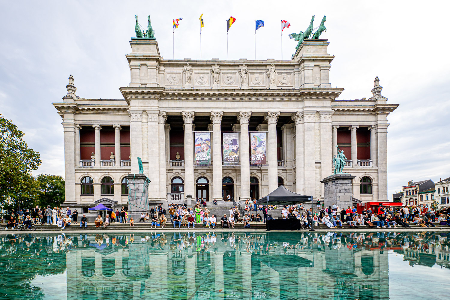 Het KMSKA tijdens ZuiderZInnen.