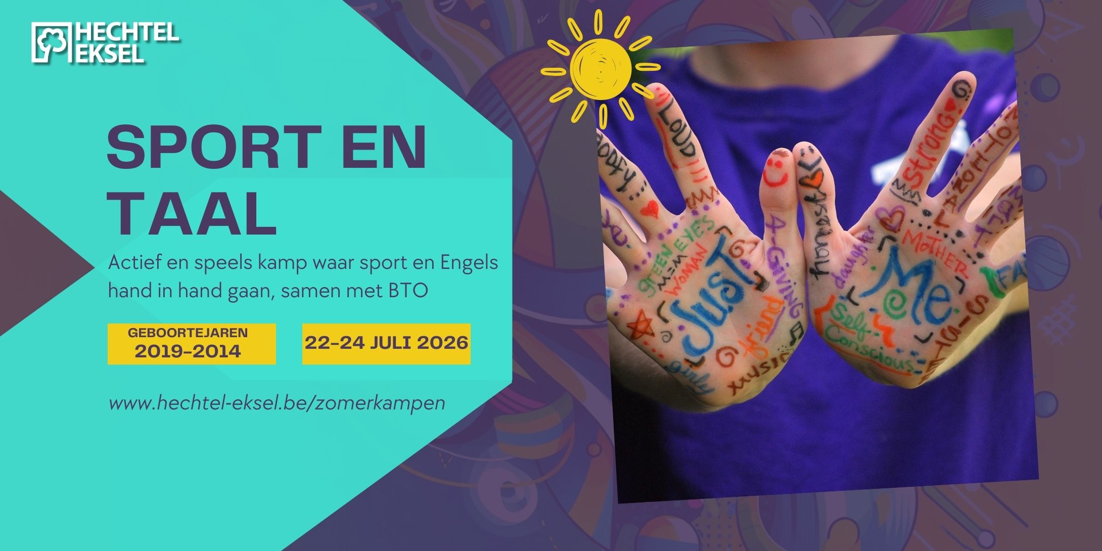 sport en taalkamp (Engels)