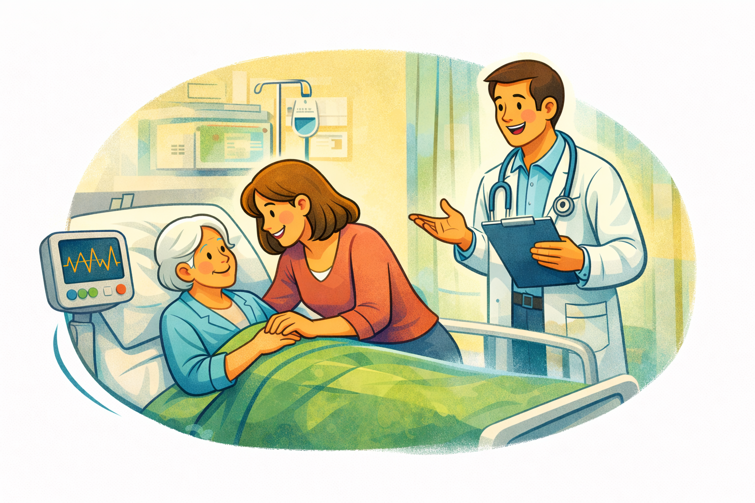 Rol Mantelzorger tijdens ziekenhuisopname