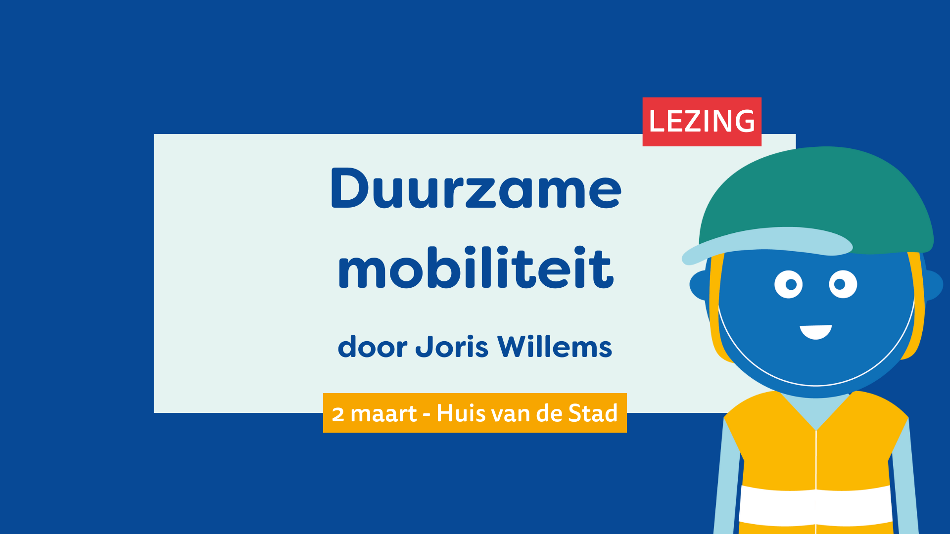 Lezing duurzame mobiliteit
