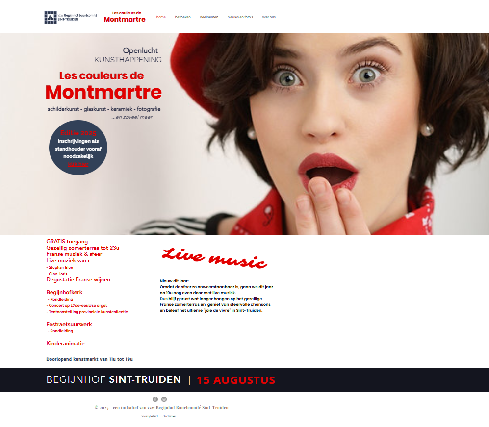 Les Couleurs de Montmartre 2026