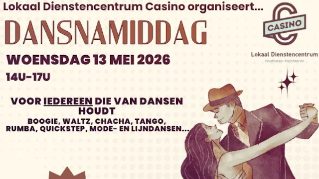 Dansnamiddag - Eerste editie van Lokaal Dienstencentrum Casino