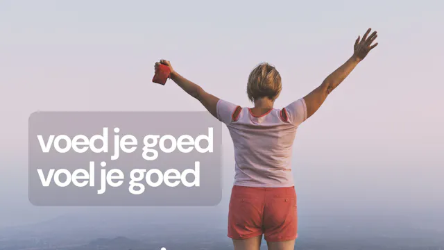 voed je goed voel je goed